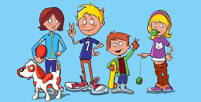 Tommi Süssmilch Illustration + Grafik Sport Kids Sympathieträger