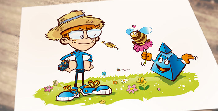 Tommi Süssmilch Illustration + Grafik b+b blahnuer+blank Sterbüro Comic