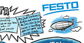 Tommi Süssmilch Illustration + Grafik Logo FESTO Analytics & Big Data