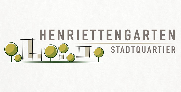 Tommi Süssmilch Illustration + Grafik Logo Henriettengarten Fischer Immobilien